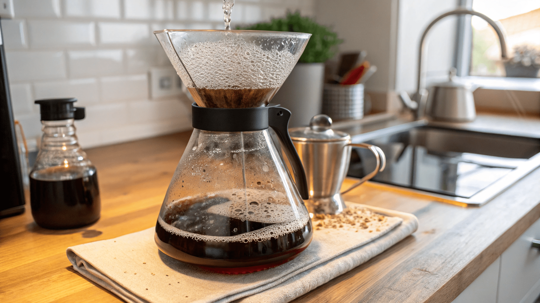 Kahvinkeittimen puhdistus etikalla – miksi tämä vanha niksi pelittää edelleen?