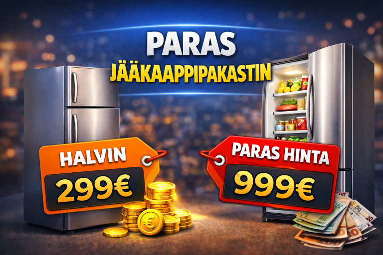 Paras Jääkaappipakastin 2026 – Kattava Vertailu ja Ostajan Opas