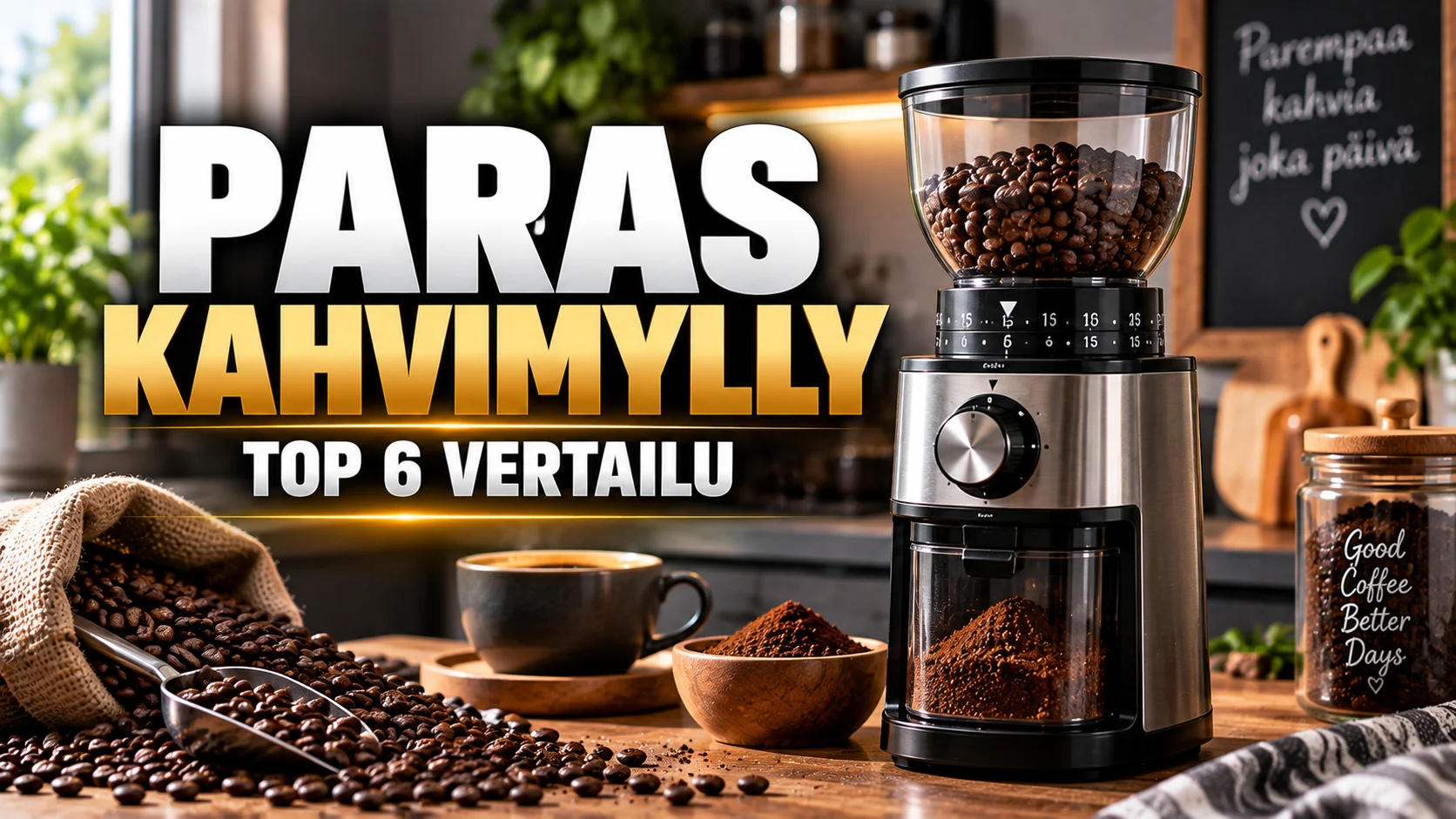 Paras Kahvimylly 2026 – Top 6 vertailu