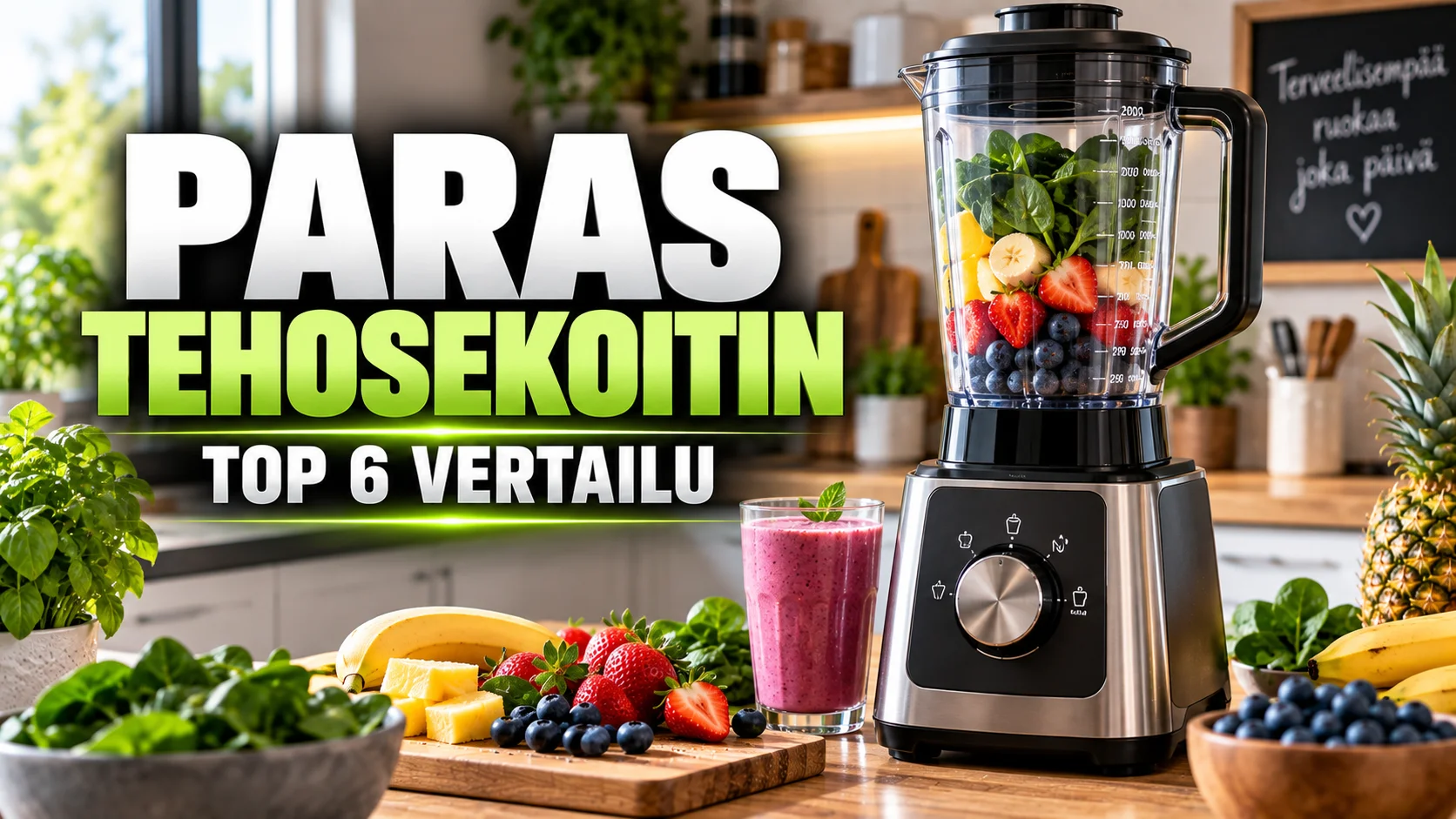 Paras Tehosekoitin 2026 – Top 6 vertailu